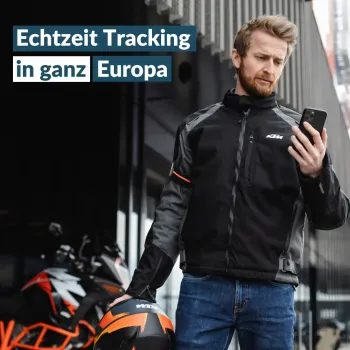 Preview: PowUnity 4G +Goodie Biketrax für Motorräder | GPS-Tracker für Motorräder (Diebstahlalarm, Live-Tracking, Routentagebuch)