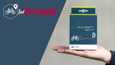 E-Bike Sicherheitspaket BROSE universal 2-teilig  Vlitex Brandschutztasche Gr. XL + GPS TRACKER Biketrax für BROSE Motoren (UNIVERSAL)