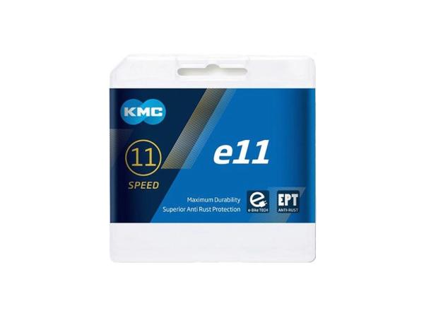 KMC Kette 11-fach e11 EPT 136 Glieder für E-Bike/ titanium grey